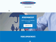 Tablet Screenshot of myinsuranceguy.com